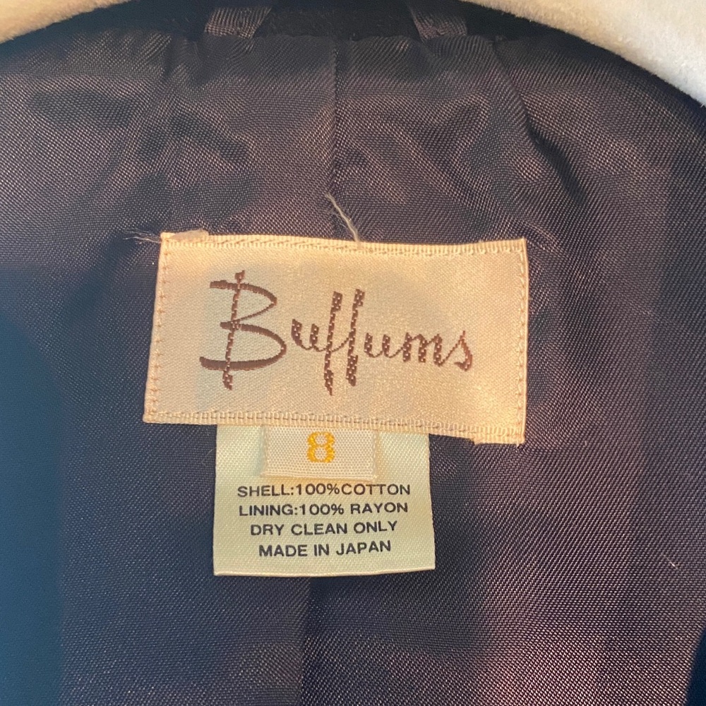 Buffums Classic Black Velvet Blazer - Picture 2 of 5